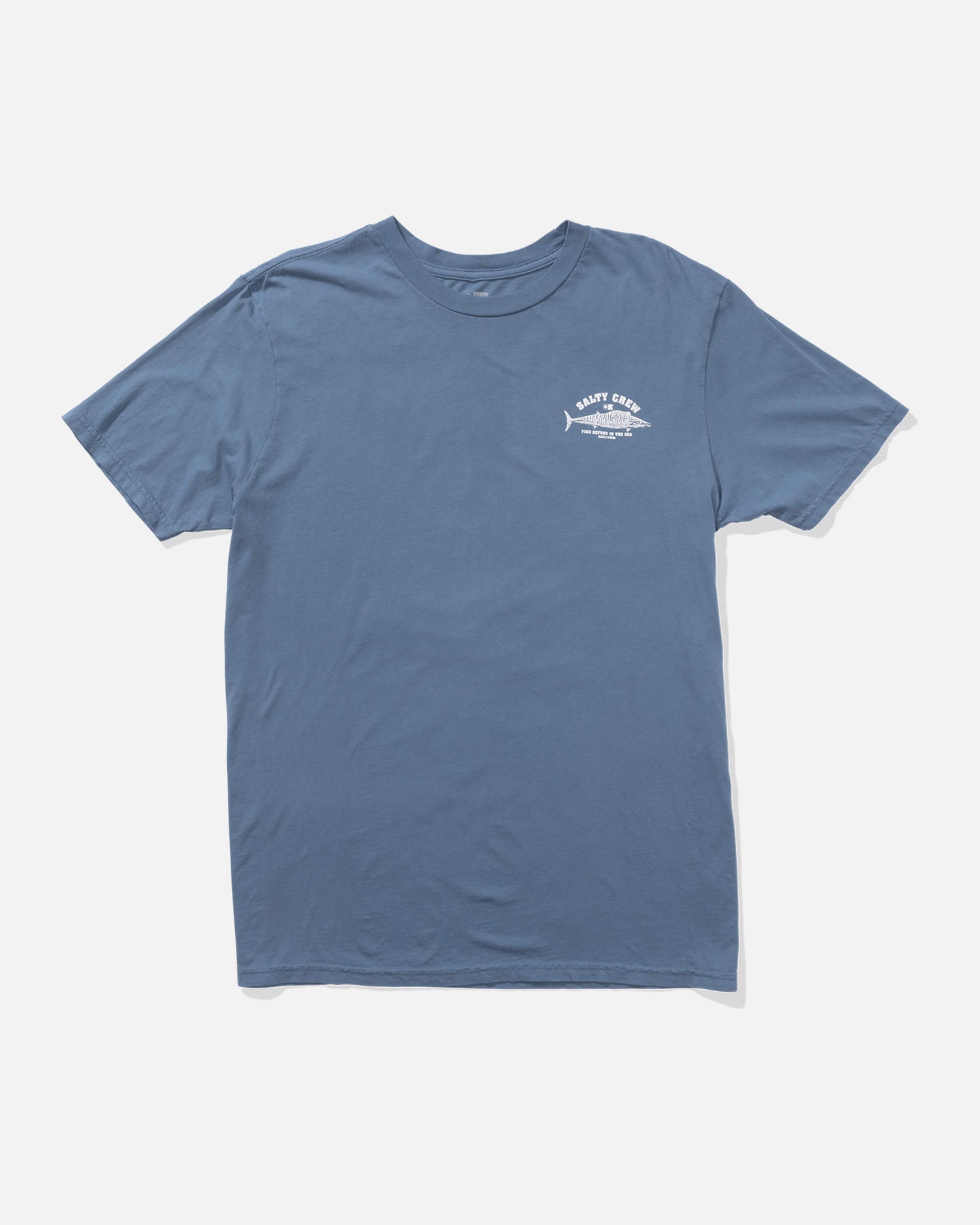 Salty crew T-SHIRTS S/S Wahoo Stamp Vintage Ss - Slate in Slate