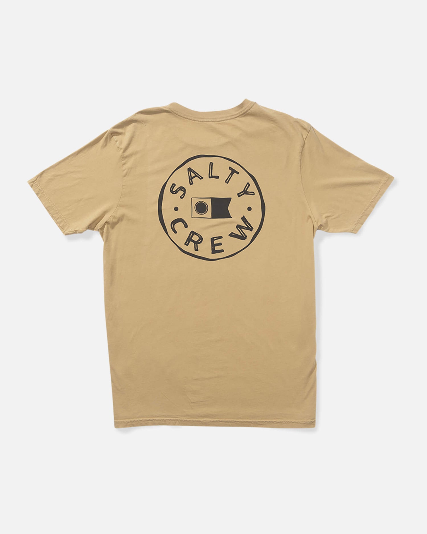 Salty crew T-SHIRTS S/S Watermark Vintage Ss Tee - Khaki in Khaki