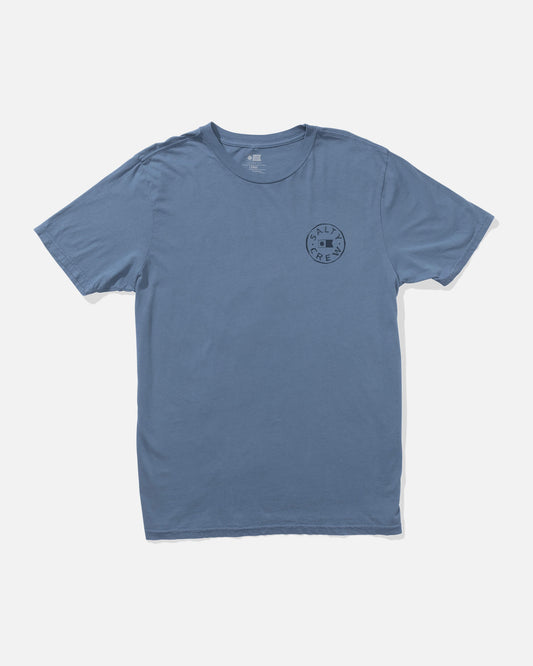 Salty crew T-SHIRTS S/S Watermark Vintage Ss Tee - Slate in Slate