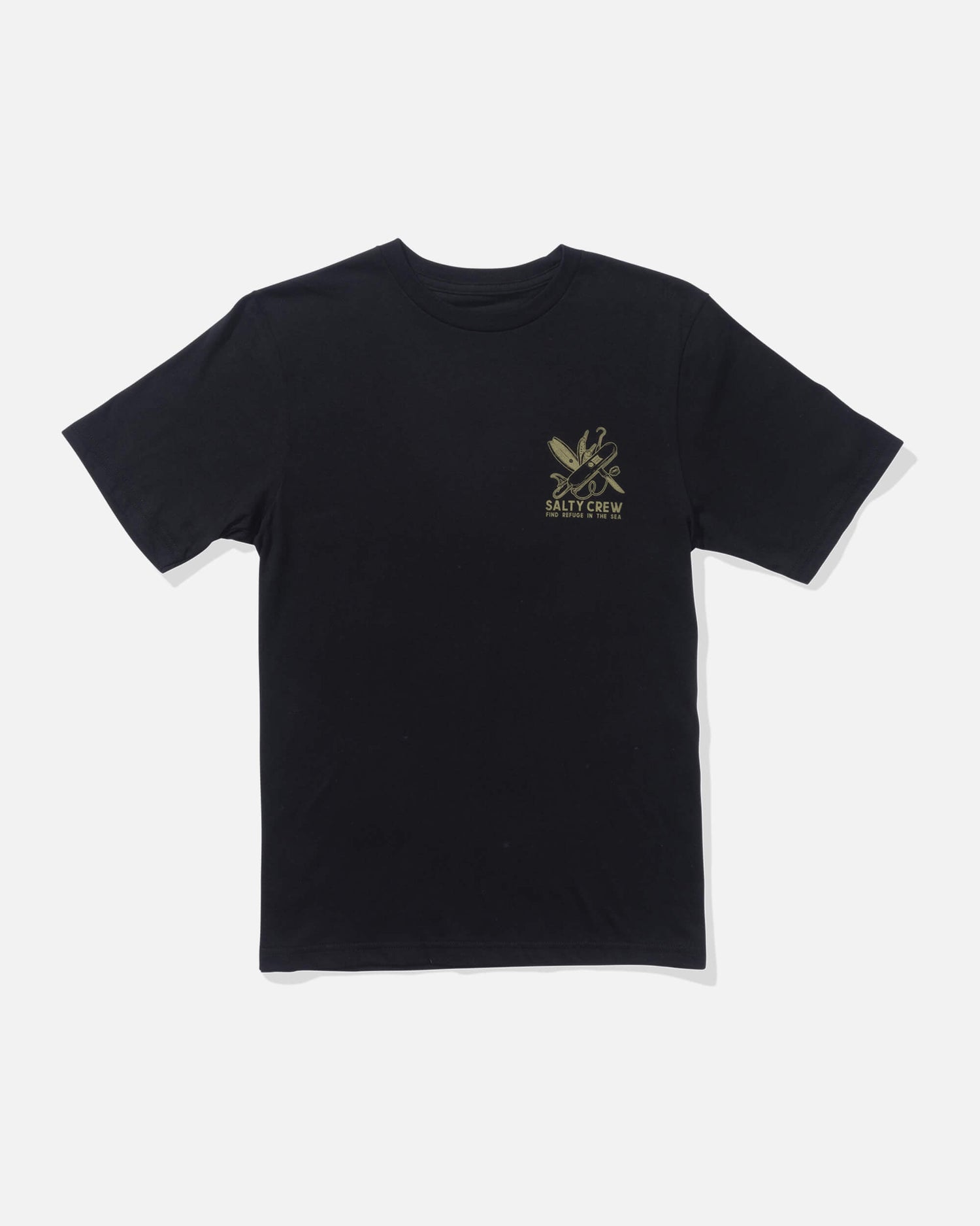 Salty crew T-SHIRTS S/S Pocket Knife  Ss Tee Kids - Black in Black