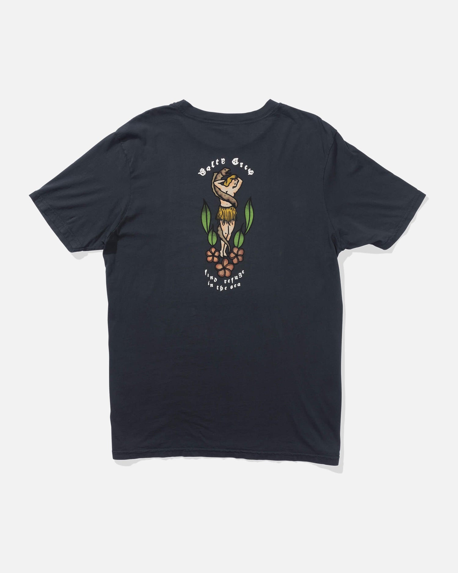 Salty crew T-SHIRTS S/S Hopper Vintage Ss Tee - Vintage Black in Vintage Black