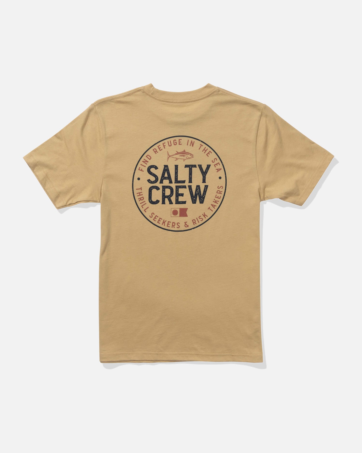 Salty crew T-SHIRTS S/S Legendary  Ss Tee Kids - Khaki in Khaki