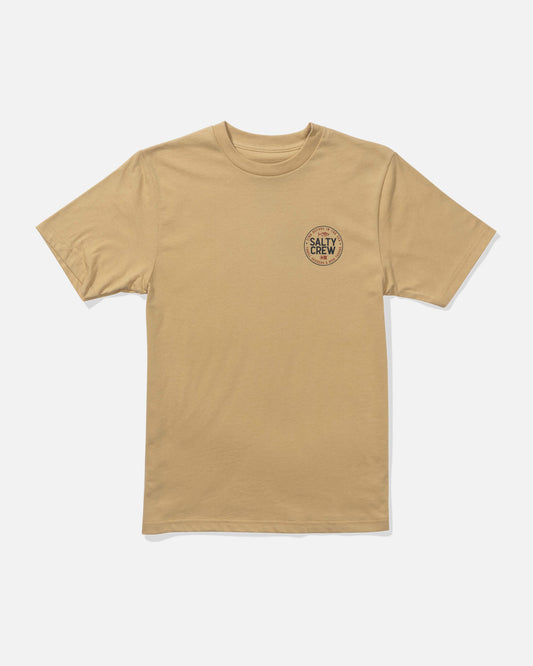 Salty crew T-SHIRTS S/S Legendary  Ss Tee Kids - Khaki in Khaki