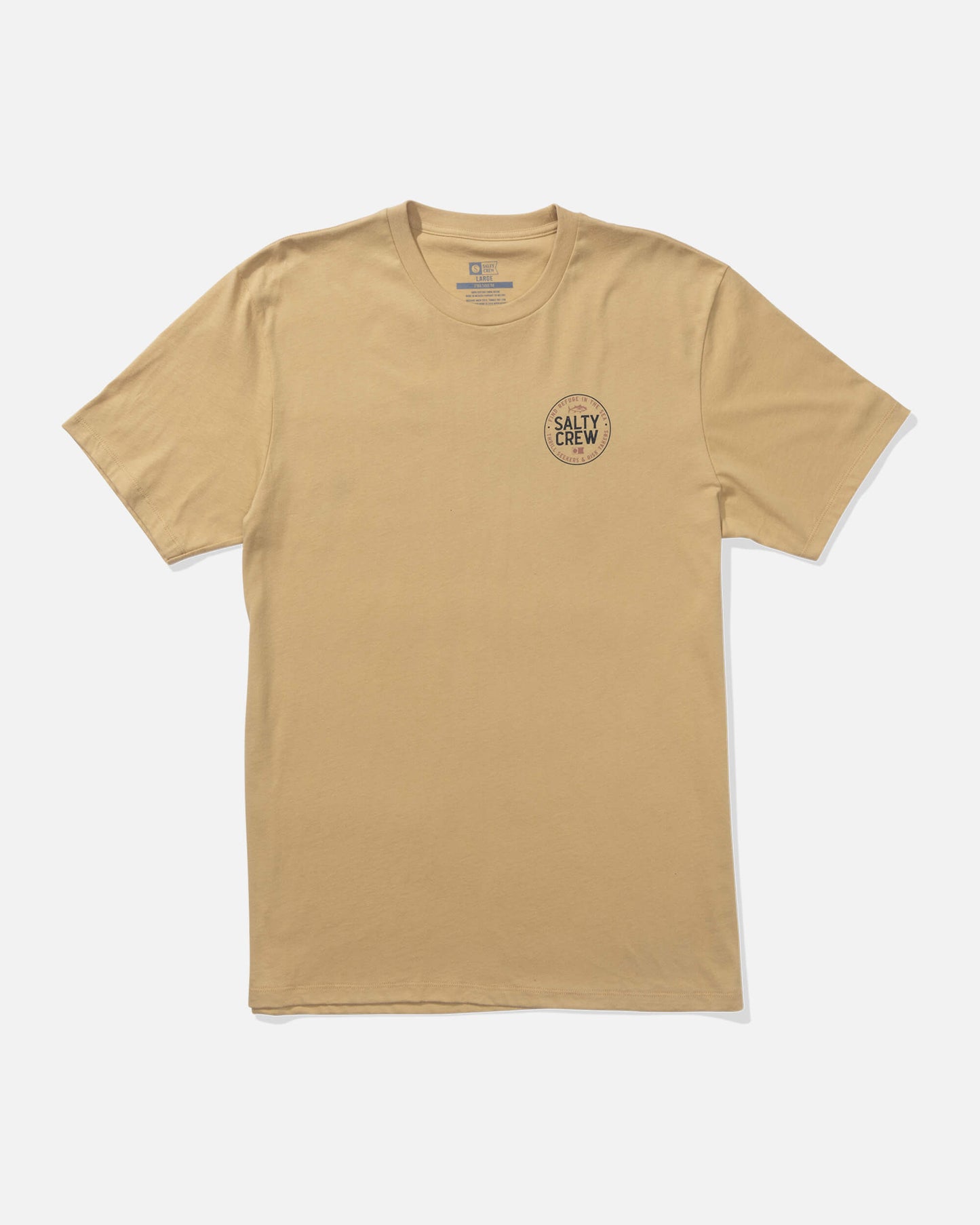 Salty crew T-SHIRTS S/S Legendary Ss Tee - Khaki in KHAKI