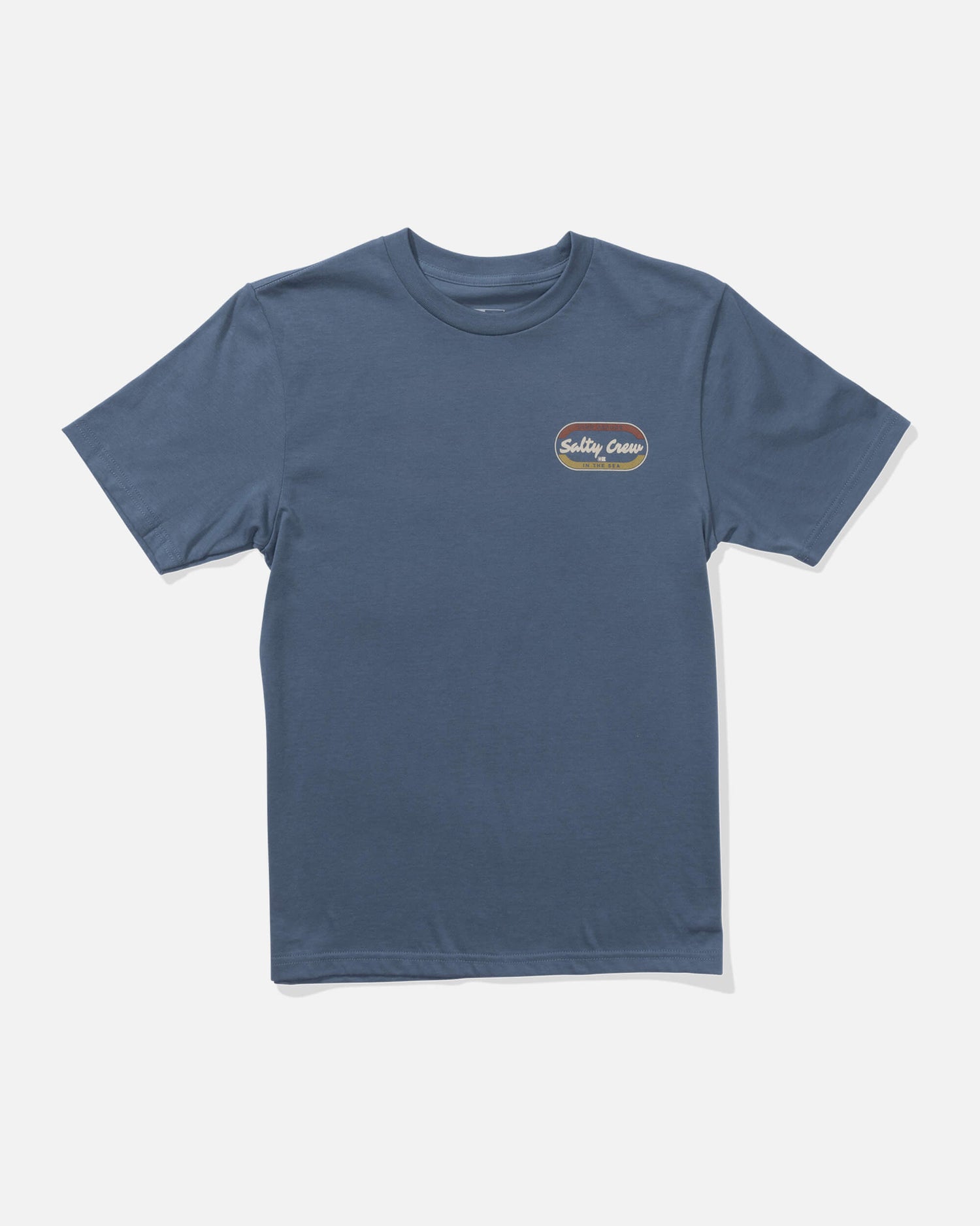 Salty crew T-SHIRTS S/S Capsule  Ss Tee Kids - Slate in Slate