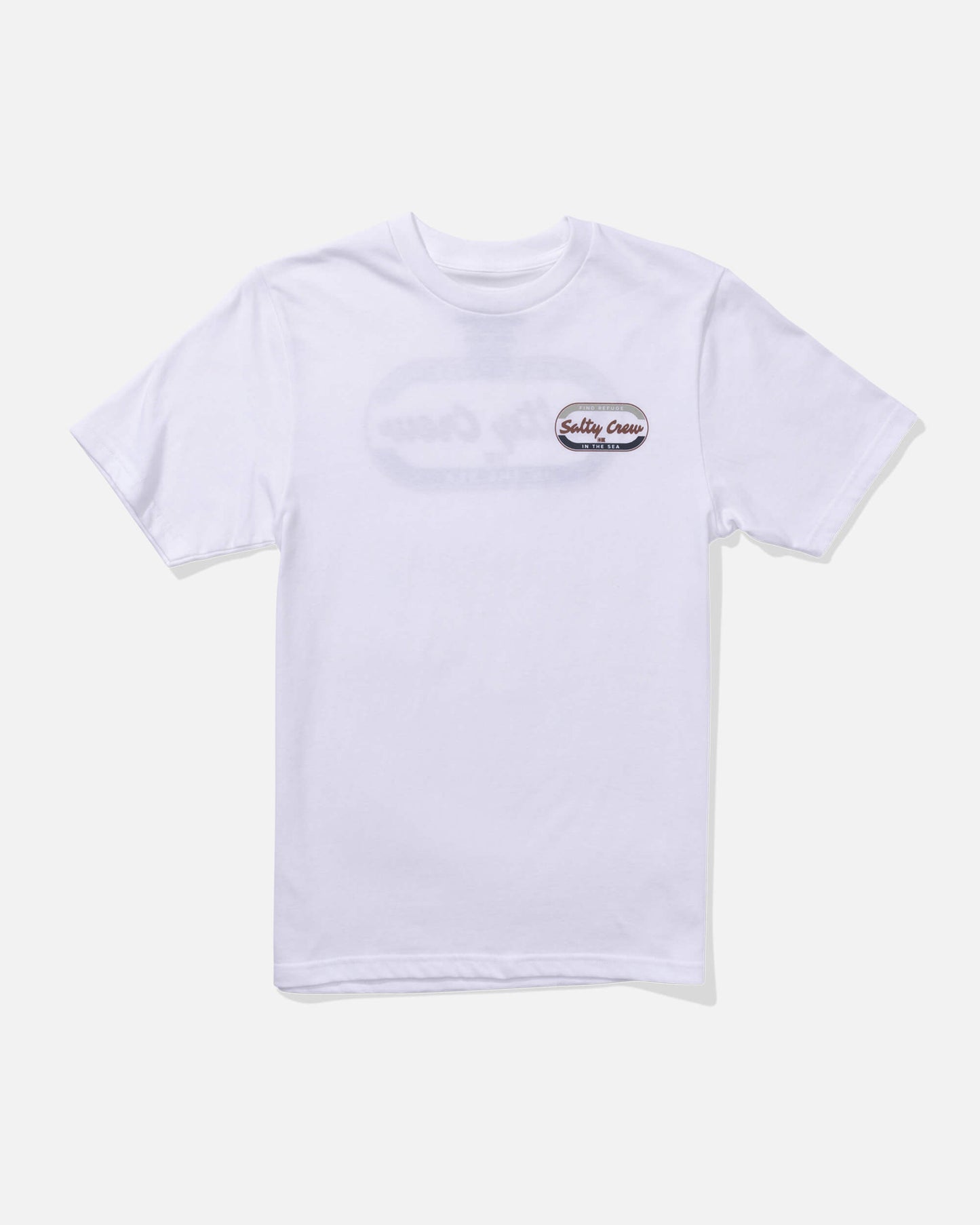 Salty crew T-SHIRTS S/S Capsule  Ss Tee Kids - White in White