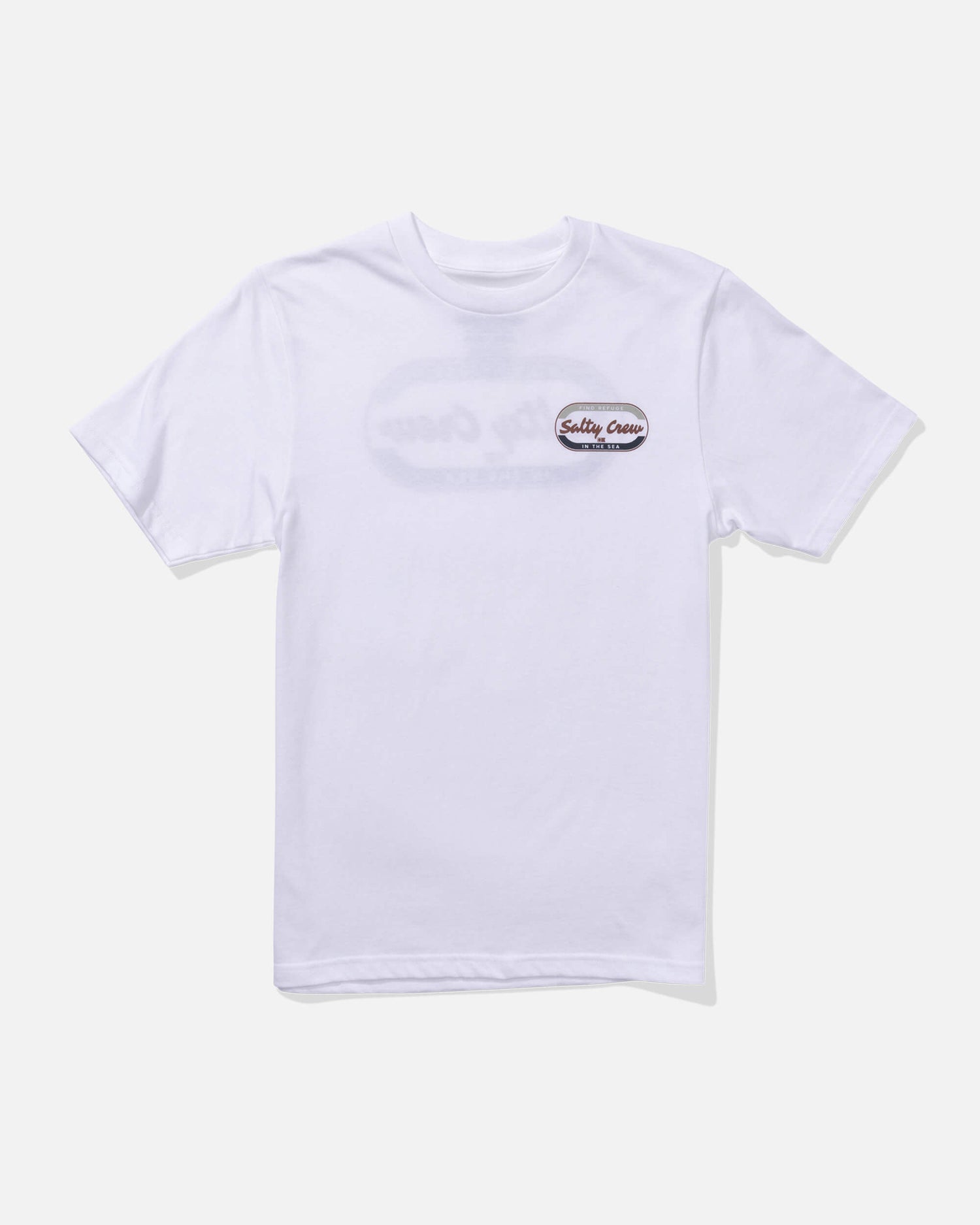 Salty crew T-SHIRTS S/S Capsule  Ss Tee Kids - White in White