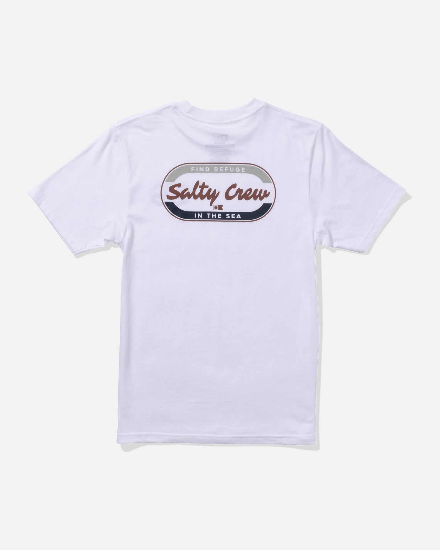 Salty crew T-SHIRTS S/S Capsule  Ss Tee Kids - White in White