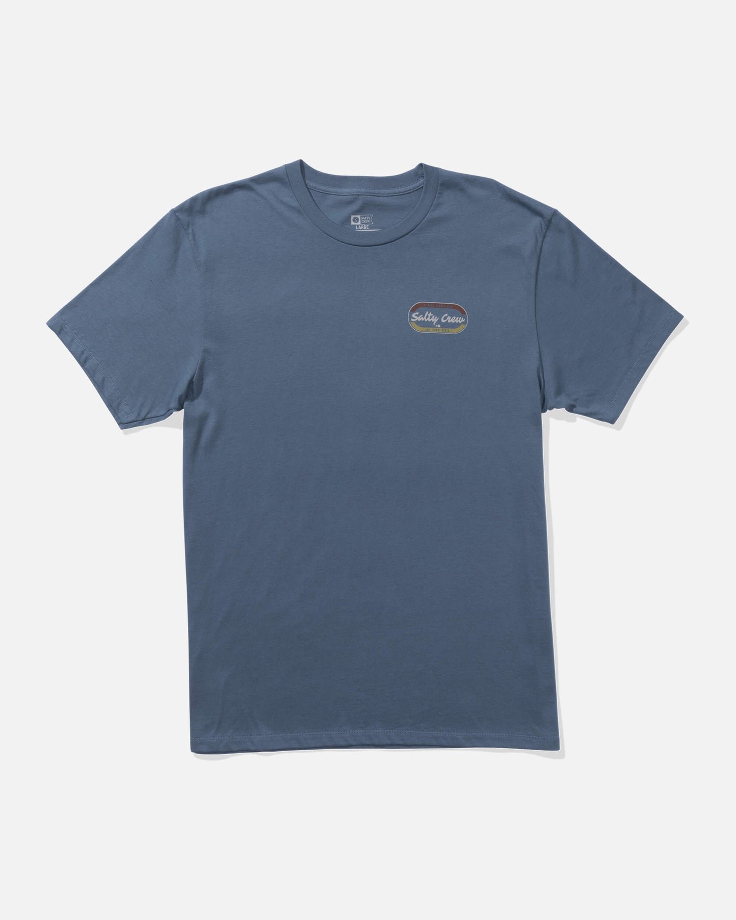 Salty crew T-SHIRTS S/S Capsule Ss Tee - Slate in Slate