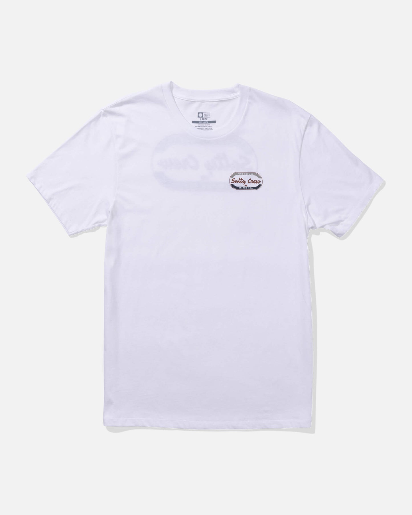 Salty crew T-SHIRTS S/S Capsule Ss Tee - White in White