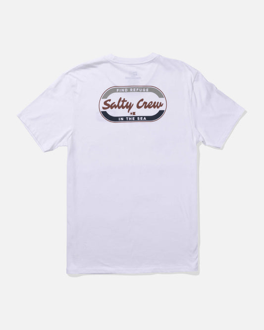 Salty crew T-SHIRTS S/S Capsule Ss Tee - White in White