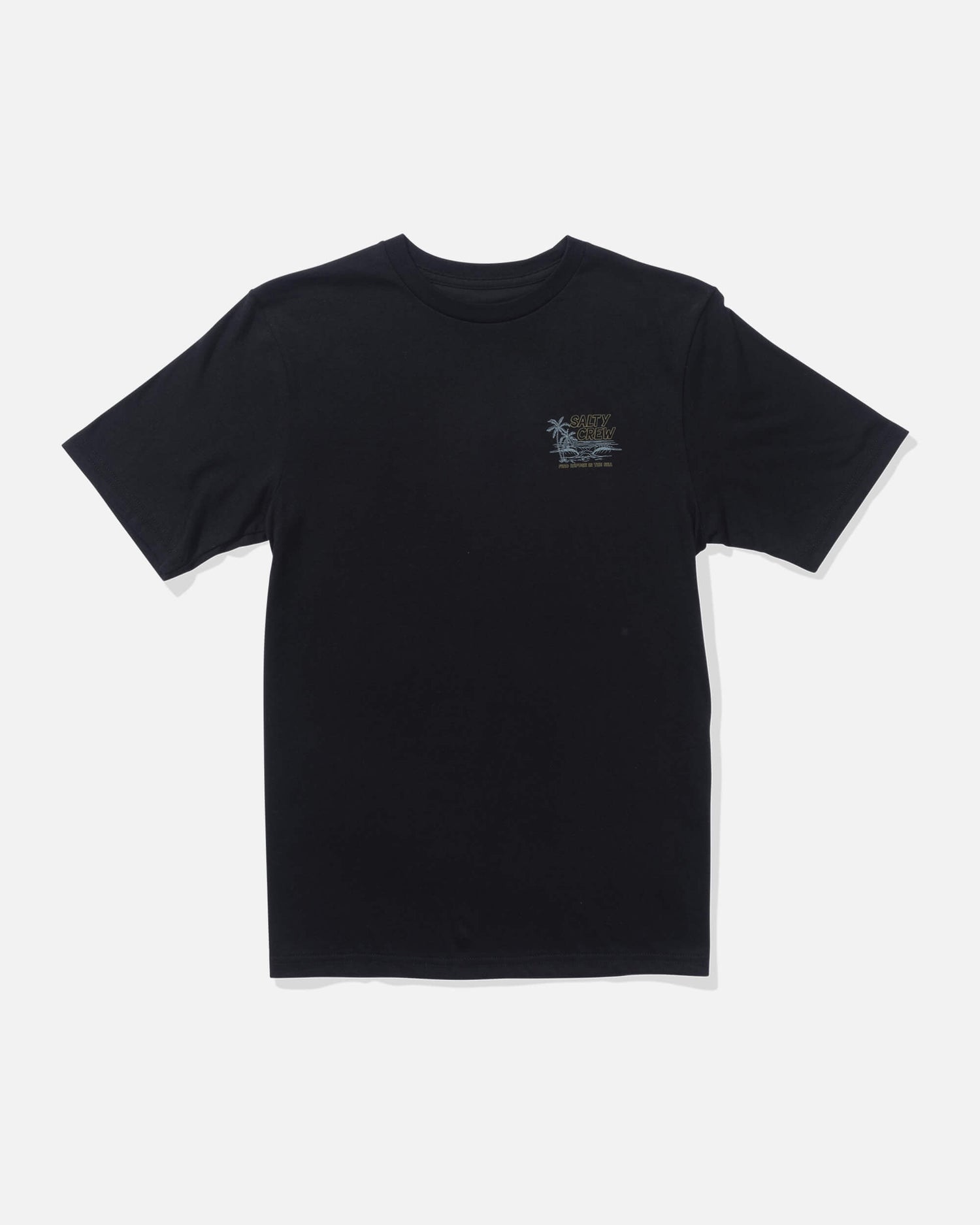 Salty crew T-SHIRTS S/S A Frame  Ss Tee Kids - Black in Black