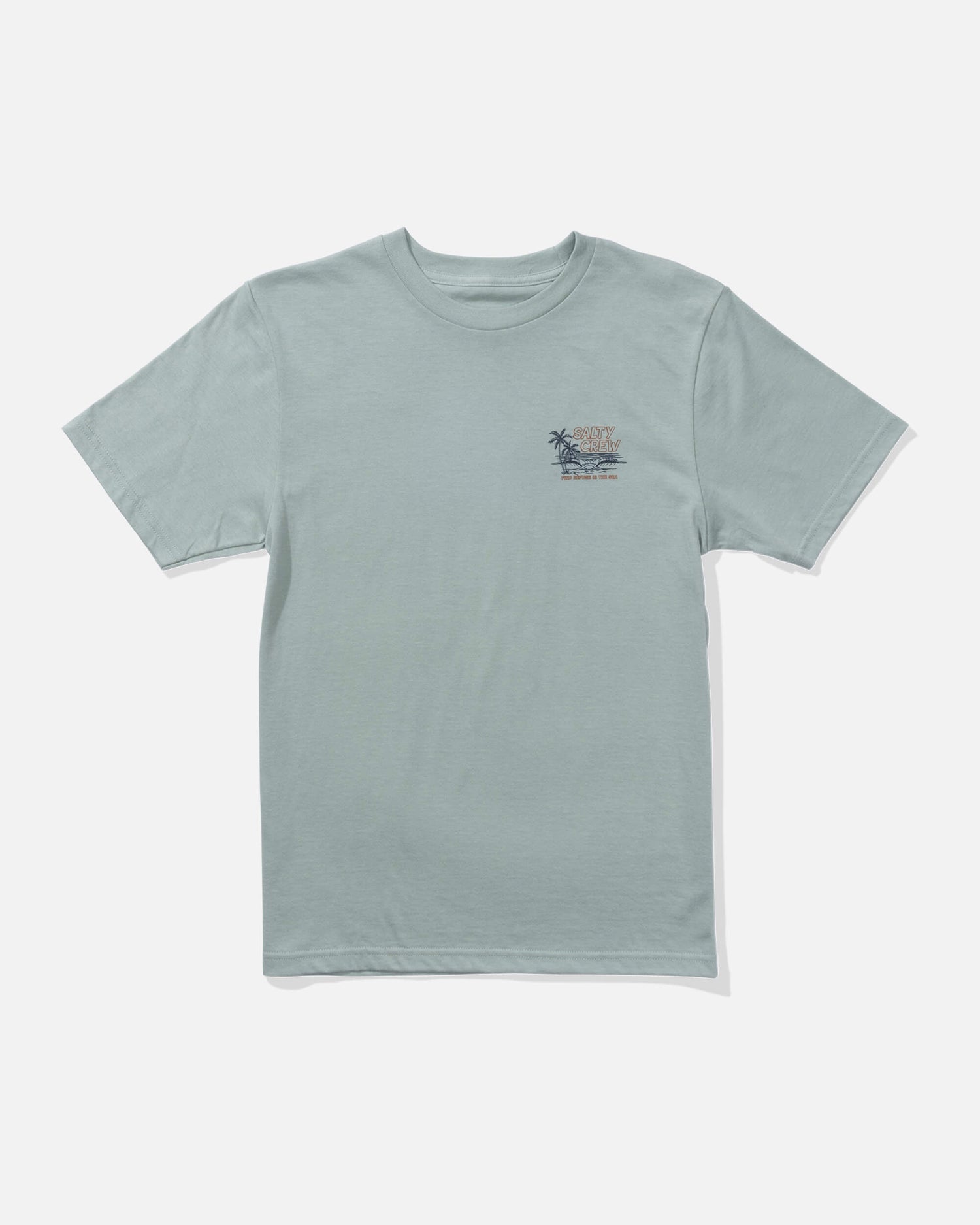 Salty crew T-SHIRTS S/S A Frame  Ss Tee Kids - Mackerel in Mackerel