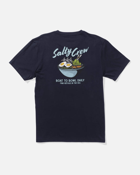 Salty crew T-SHIRTS S/S Fish Bowl Ss Tee - Navy in Navy