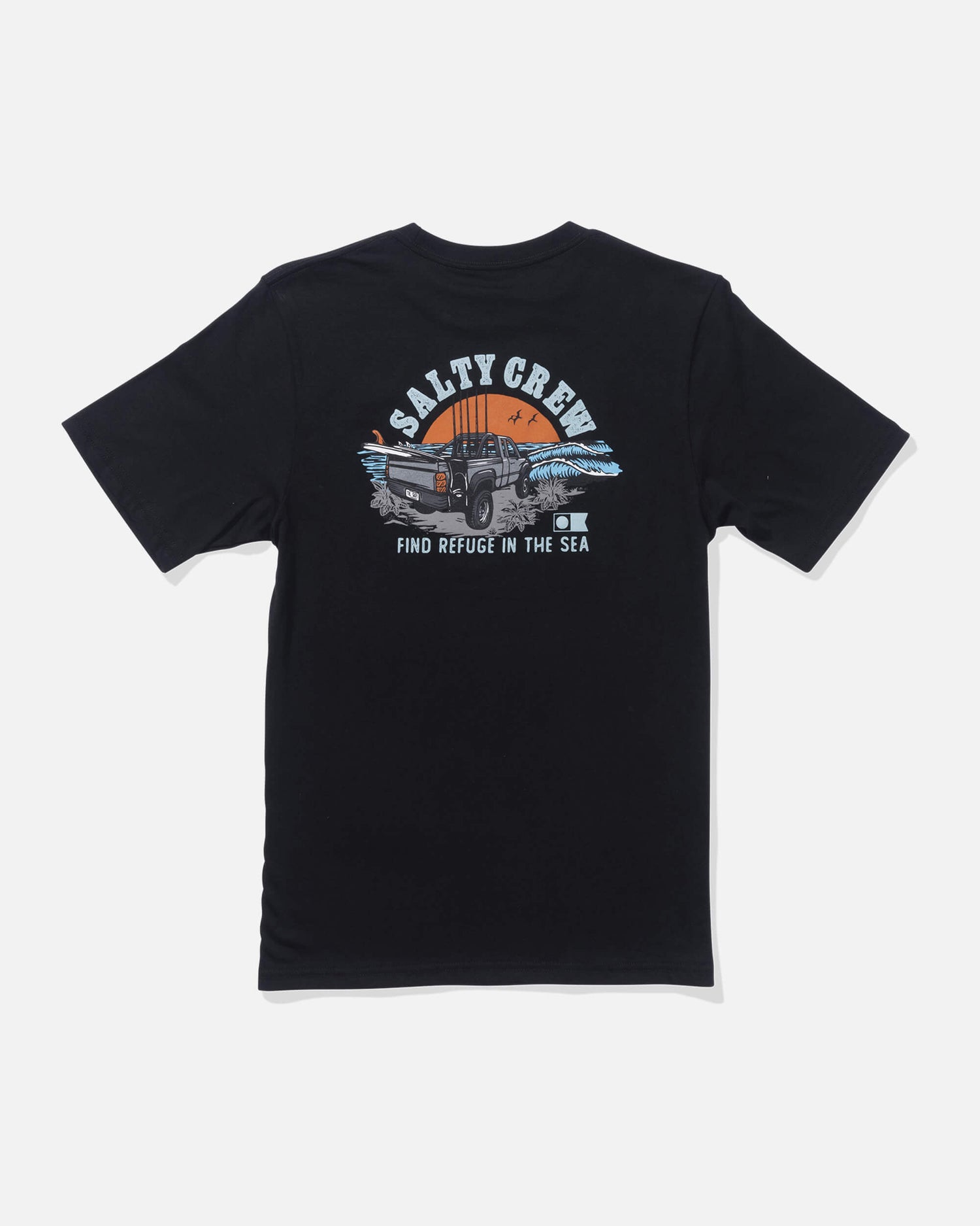Salty crew T-SHIRTS S/S Lifted  Ss Tee Kids - Black in Black