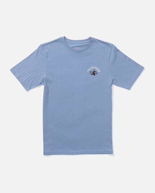 Salty crew T-SHIRTS S/S Lifted  Ss Tee Kids - Marine Blue in Marine Blue
