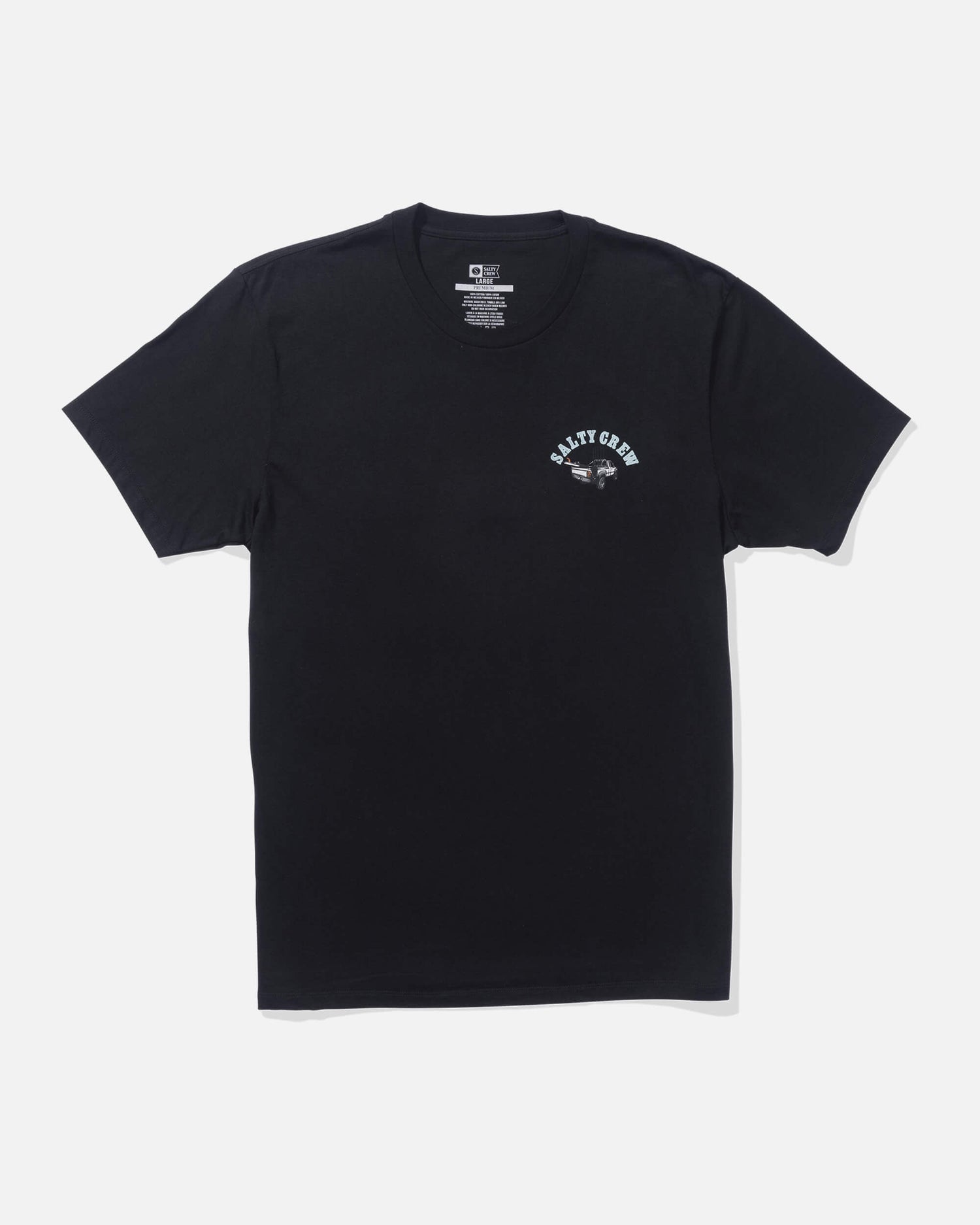 Salty crew T-SHIRTS S/S Lifted Ss Tee - Black in Black