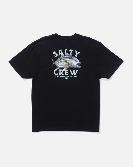 Salty crew T-SHIRTS S/S Ulua Classic Ss Tee - Black in Black