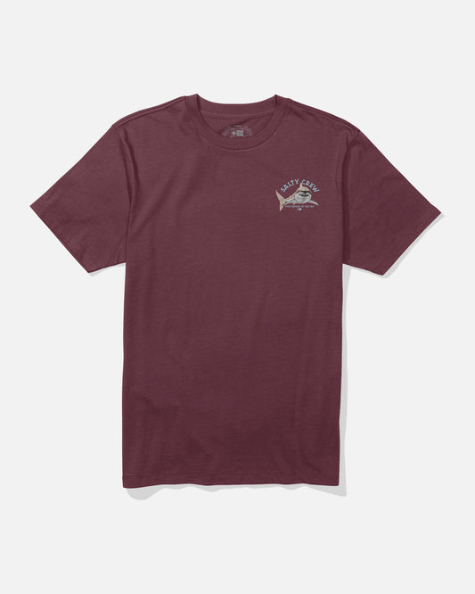 Lurking Ss Tee - Burgundy