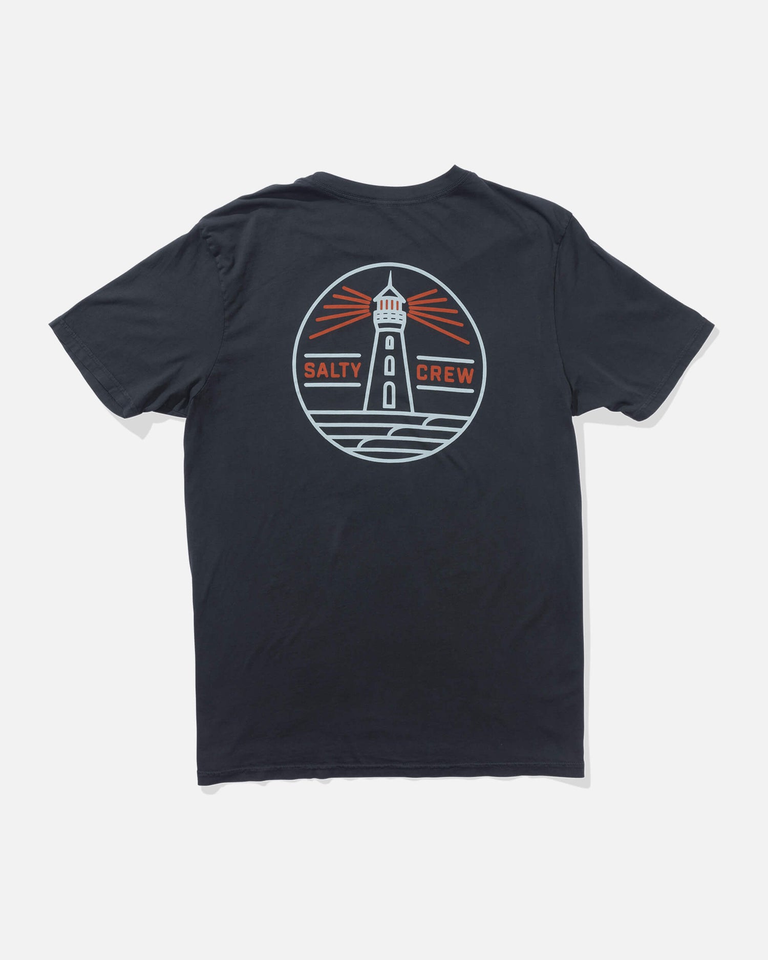 Salty crew T-SHIRTS S/S Lookout Vintage Ss Tee - Vintage Black in Vintage Black