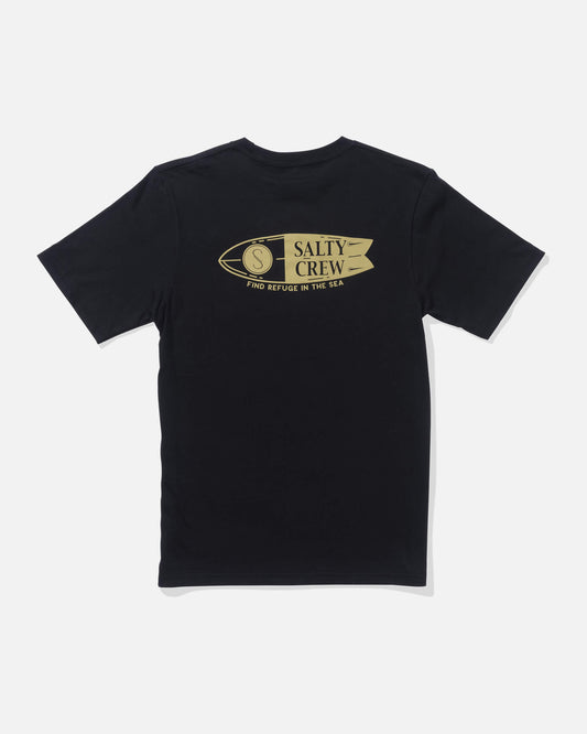 Salty crew T-SHIRTS S/S Shaper  Ss Tee Kids - Black in Black