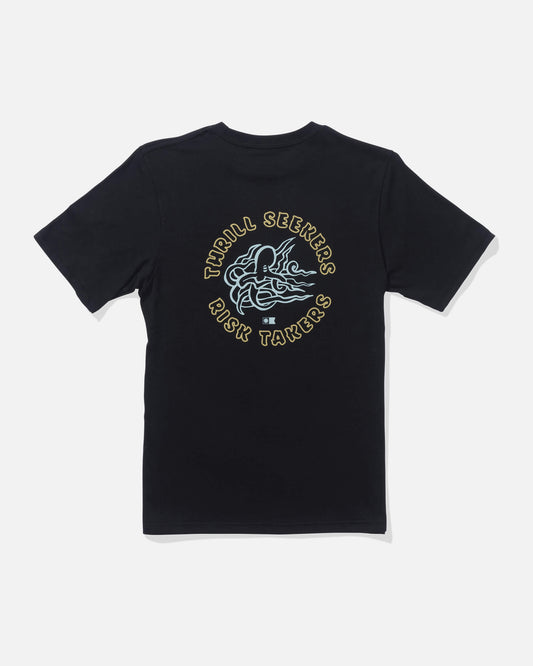 Salty crew T-SHIRTS S/S Good Vibes  Ss Tee Kids - Black in Black