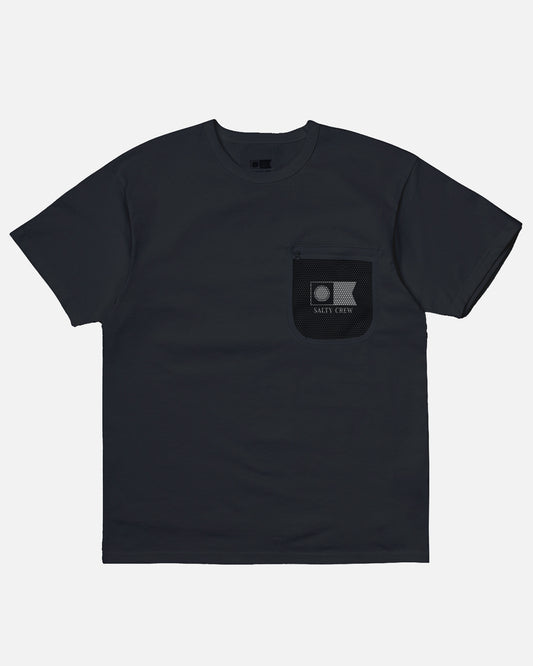 Real Oversized Ss Mesh Pocket - Black