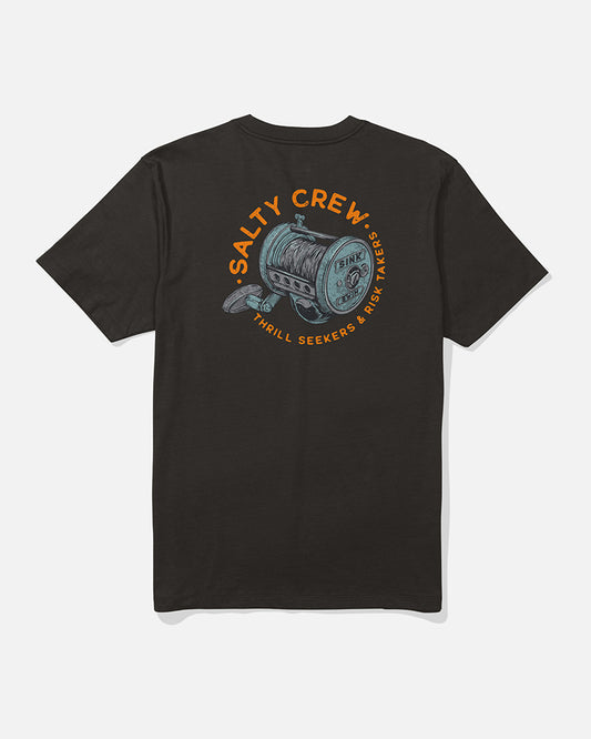 Reel Good Ss Tee - Black