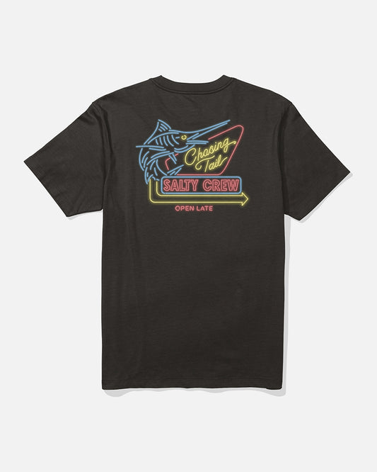 Neon Sign Ss Tee - Black