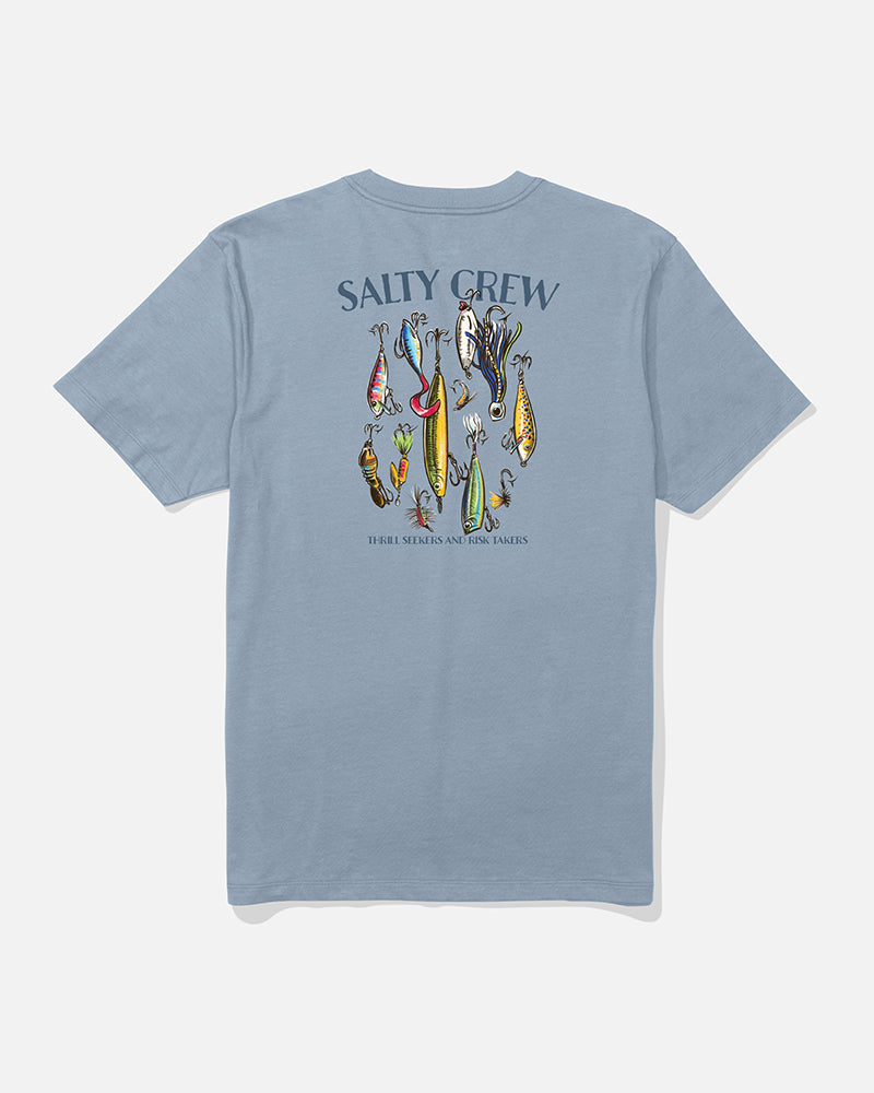 Lure Gear Classic Ss Tee - Blue Fog