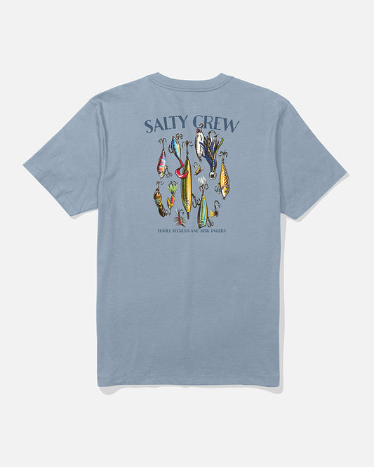 Lure Gear Classic Ss Tee - Blue Fog