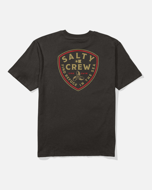 Rotor Classic Ss Tee - Black