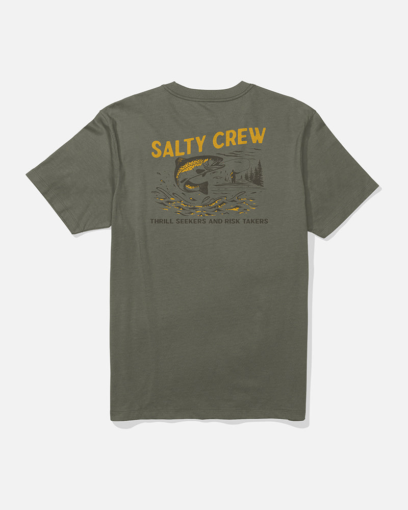 Nature Vibes Classic Ss Tee - Dusty Olive