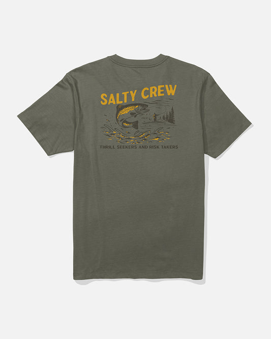 Nature Vibes Classic Ss Tee - Dusty Olive
