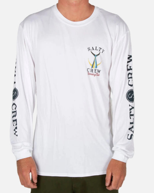 Tailed LS Sunshirt - White