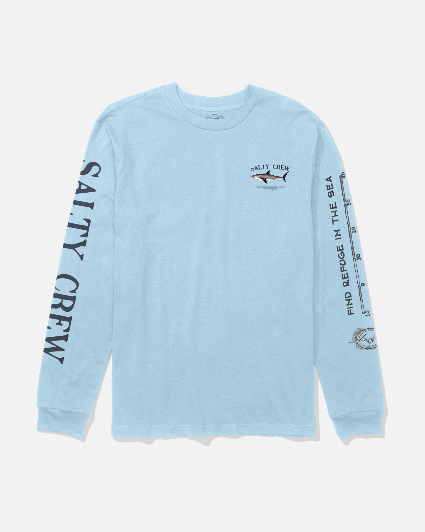 Bruce  L/S Tee Kids - Clear Sky