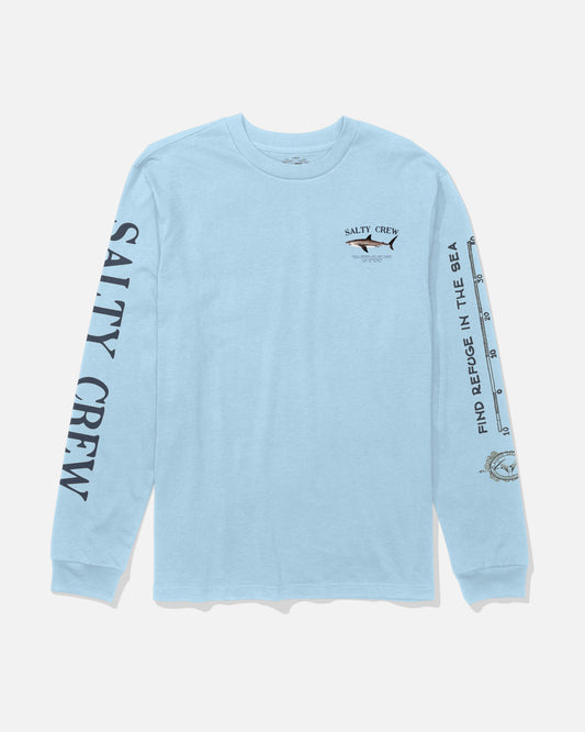 Bruce L/S Tee Kids - Clear Sky