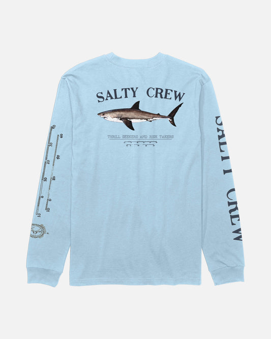 Bruce  L/S Tee Kids - Clear Sky