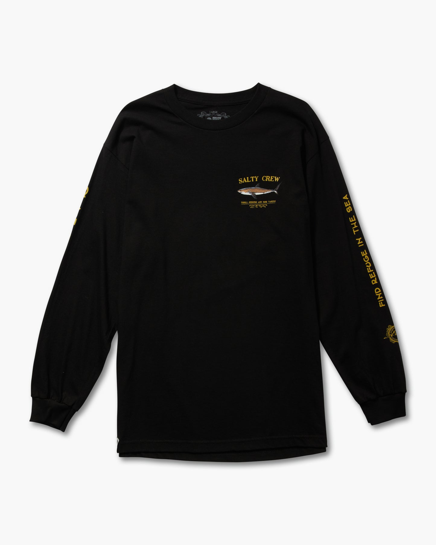 Bruce L/S Tee - Black