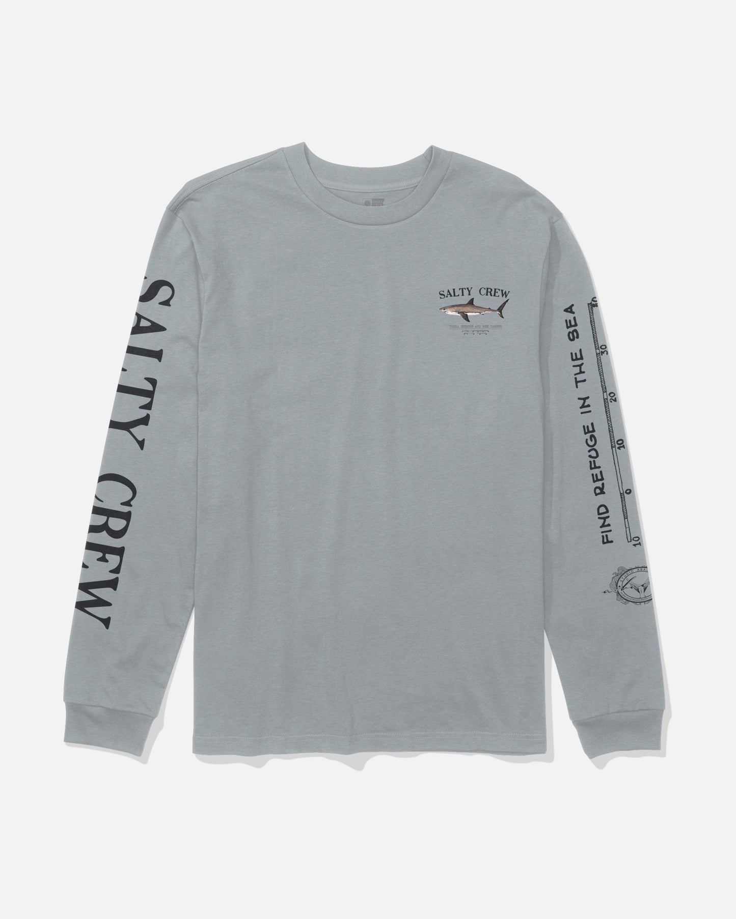 Bruce L/S Tee - Quarry