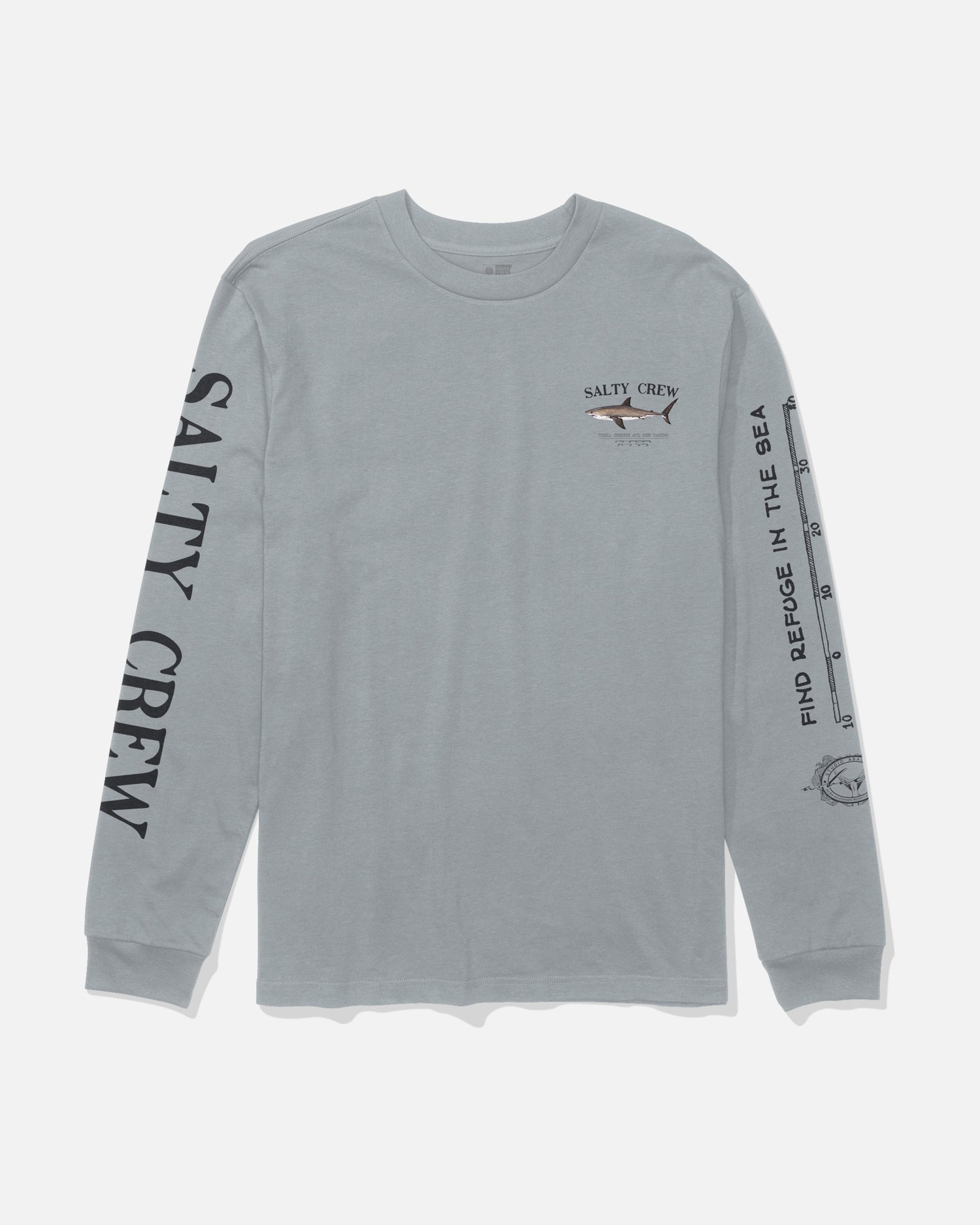 Bruce L/S Tee - Quarry