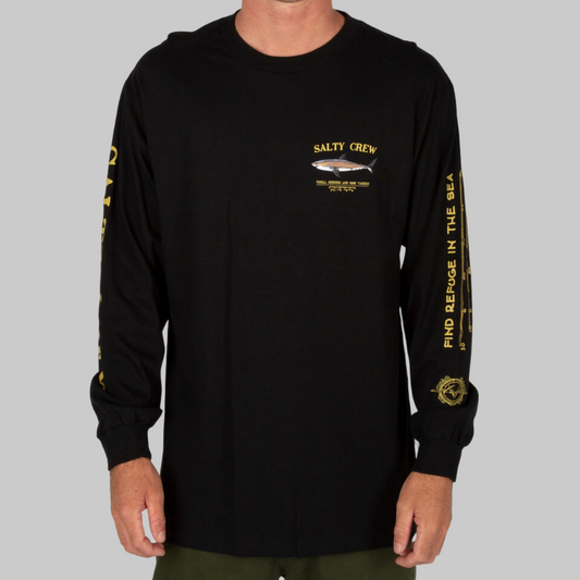 Bruce L/S Tee - Black