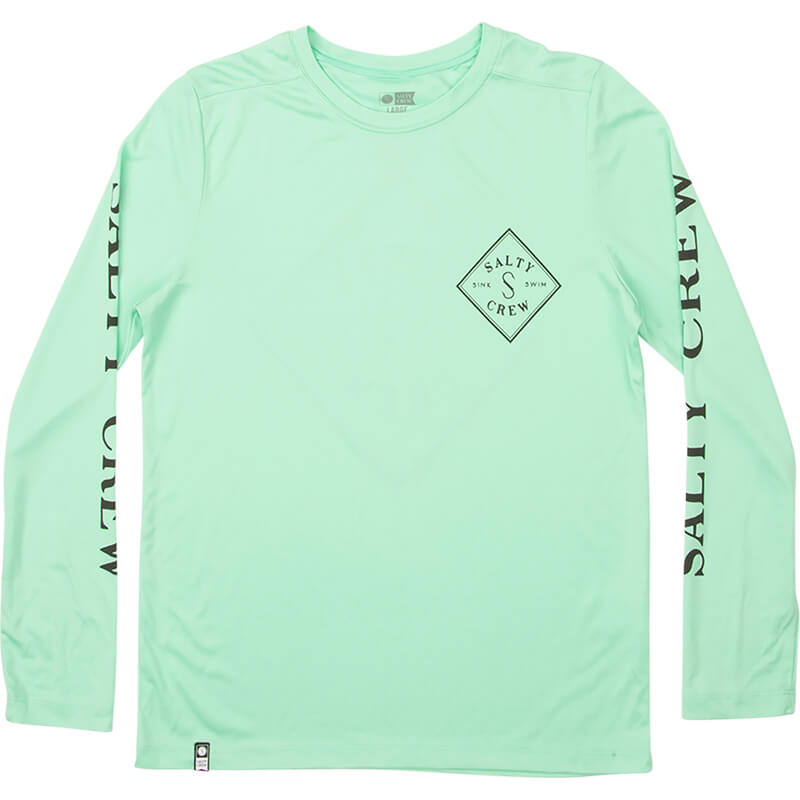 Salty Crew Boys - Tippet Boys L/S Sunshirt - Sea Foam