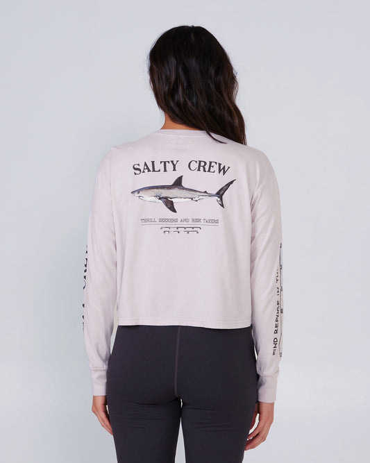 Bruce Long Sleeve Crop - Natural