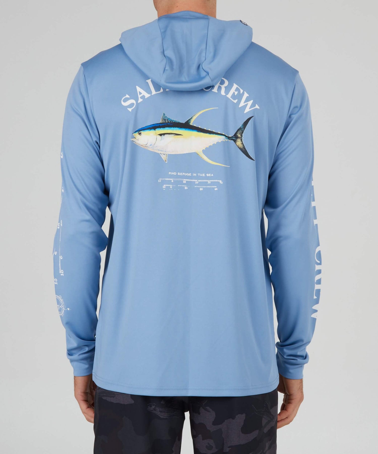Salty Crew Men - Ahi Mount Hood Sunshirt - Marine Blue