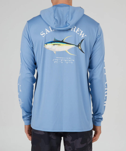 Salty Crew Men - Ahi Mount Hood Sunshirt - Marine Blue
