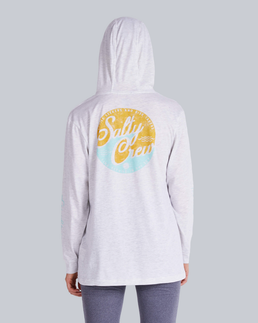 Club Salty Mid Weight Hoody - Vintage White