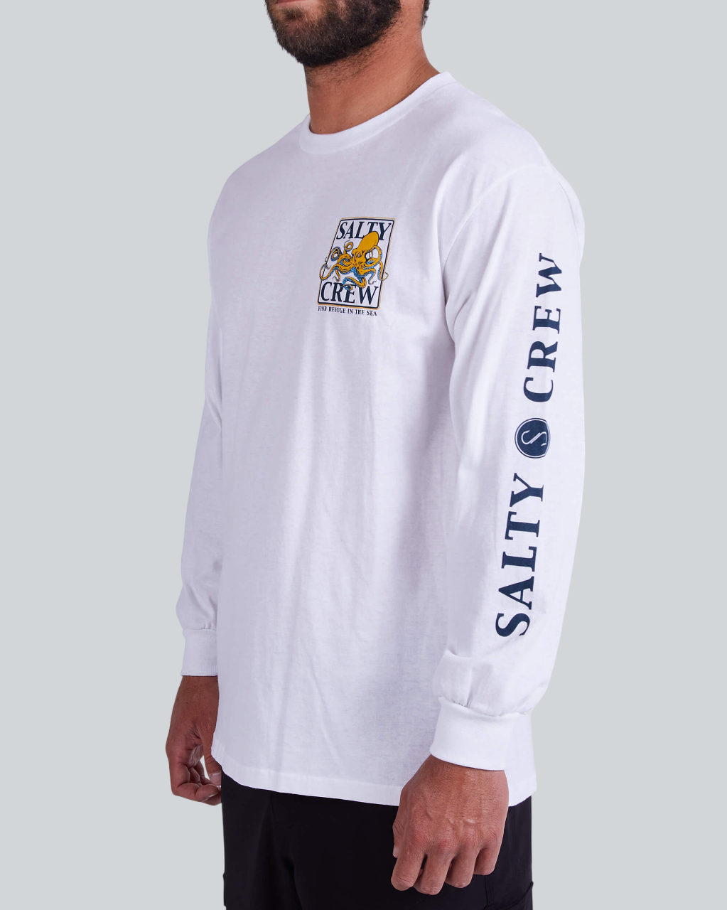 Ink Slinger White Standard L/S Tee