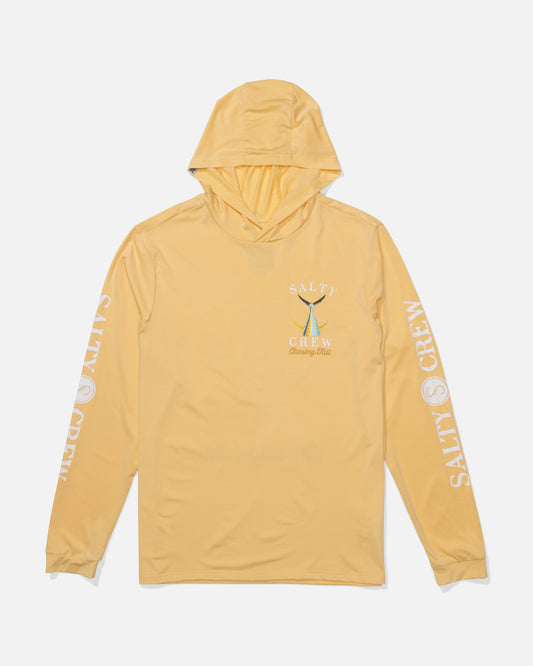 Tailed Hood Sunshirt - Light Orange