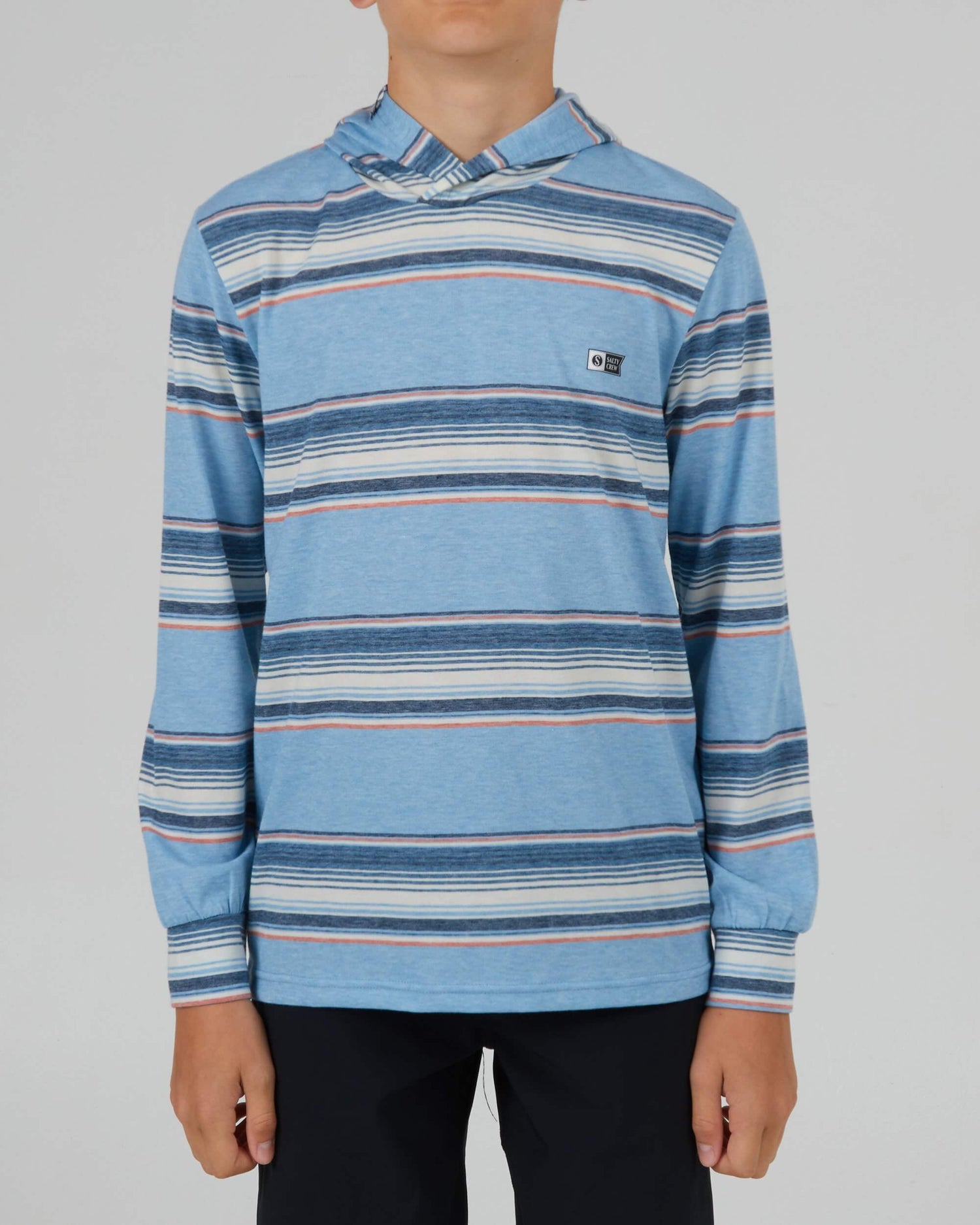 Salty Crew Boys - Cortes Uv Boys Hood - Marine Blue